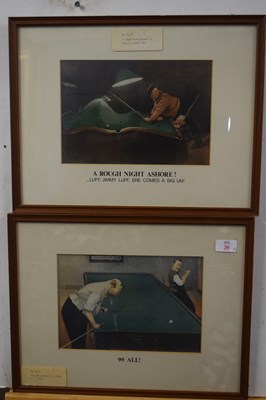 Lot 36 - After Charles Crombie, A pair of coloured...