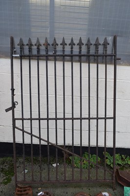 Lot 98 - Large iron gate, width 112cm x height 170cm