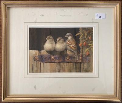 Lot 28 - Neil Cox (British,b.1955), a trio of perched...