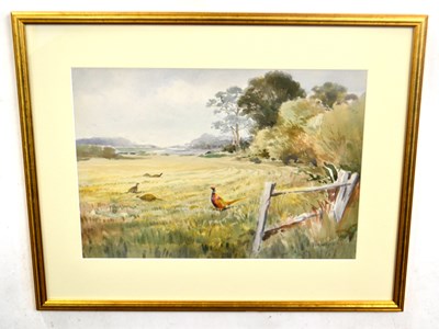 Lot 135 - Roland Green (British,1890-1972), Pheasants on...