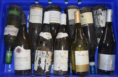 Lot 287 - Eleven bottles of assorted white wines to...