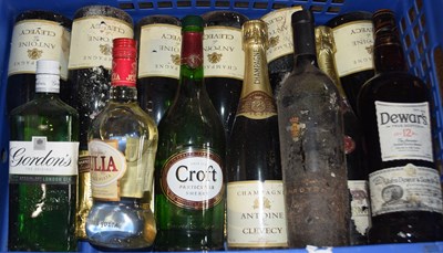 Lot 308 - Mixed lot: to include seven bottles of Antoine...