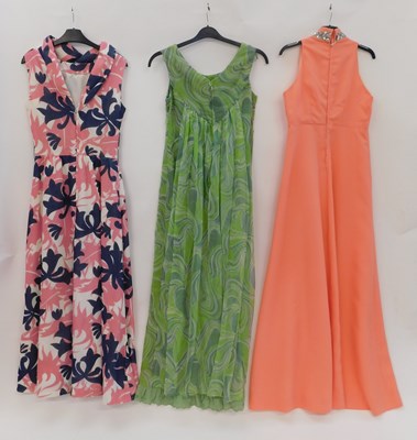 Lot 64 - Three c.1970's dresses to include two by...