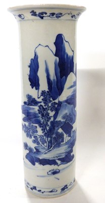 Lot 346 - A 19th Century Chinese porcelain vase of...