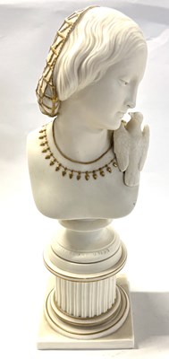 Lot 379 - Copeland bust of Peace after W C Marshall made...