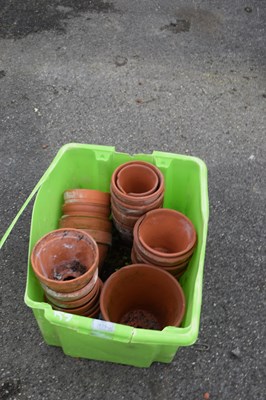 Lot 158 - Quantity of terracotta plant pots