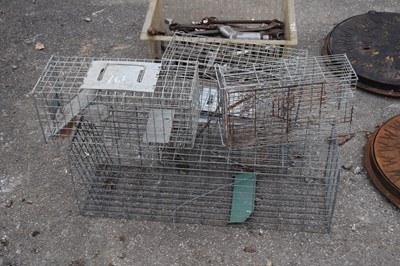 Lot 161 - Quantity of galvanised rat traps