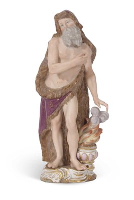 Lot 415 - A 19th Century Meissen figure emblematic of...