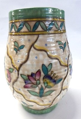 Lot 381 - A Charlotte Rhead vase for Crown Ducal with...