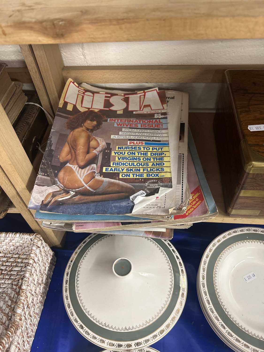 Lot 531 - Quantity of vintage erotica magazines