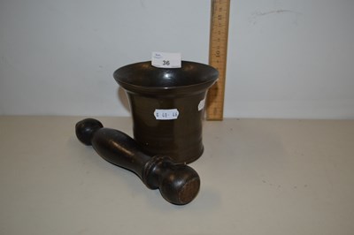 Lot 36 - Vintage pestle and mortar