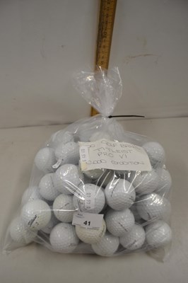 Lot 41 - Bag of fifty Titleist Pro V1 golf balls