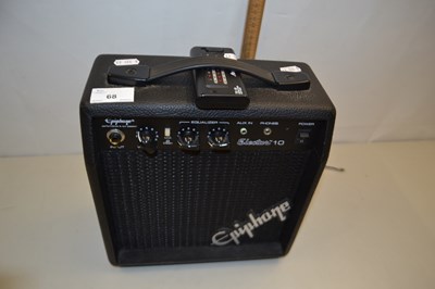 Lot 68 - Epiphone Electar 10 amplifier and a further...