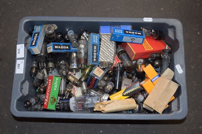 Lot 574 - Box of various Mazda and other radio valves