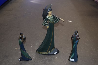 Lot 585 - Trio of Parastone figures to include Oriental...