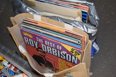 Lot 601 - Two bags of assorted LP's