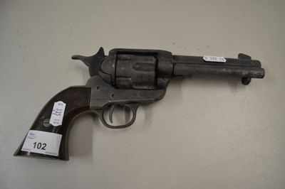 Lot 102 - Replica revolver with spring loaded movement
