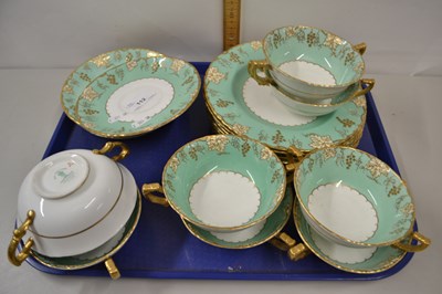 Lot 112 - Quantity of Royal Crown Derby gilt decorated...