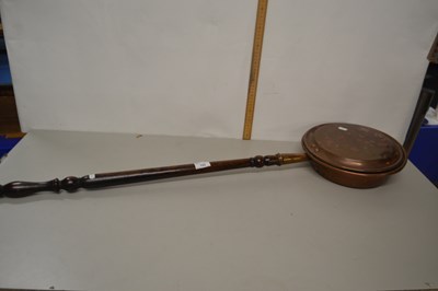 Lot 122 - Copper bed warming pan