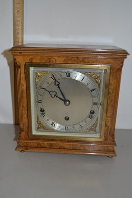 Lot 162 - Walnut cased mantel clock