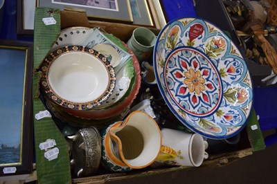 Lot 623 - Mixed Lot: Assorted ceramics, jugs, dinner...