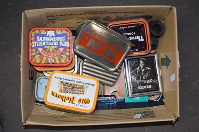 Lot 635 - Quantity of vintage collecting tins