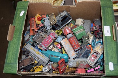 Lot 659 - Quantity of assorted toy cars and other models,...