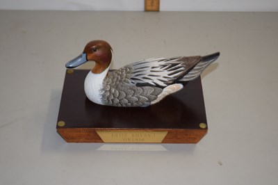 Lot 184 - Small model of a pintail duck by Garton