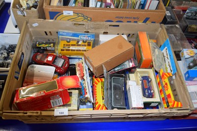 Lot 188 - Box of various assorted toy vehicles