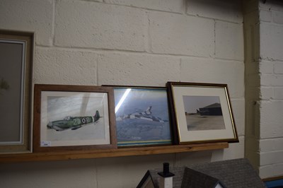 Lot 226 - Group of three coloured prints, military aircraft