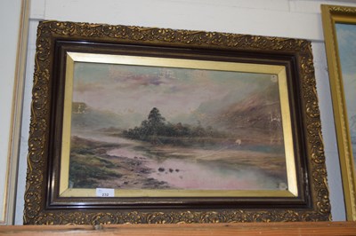 Lot 232 - Mary Johnson, Evening at Rydale Lake, oil on...