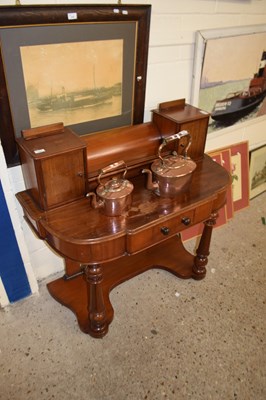 Lot 253 - Victorian mahogany dressing table