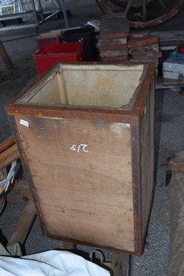 Lot 218 - Vintage tea chest
