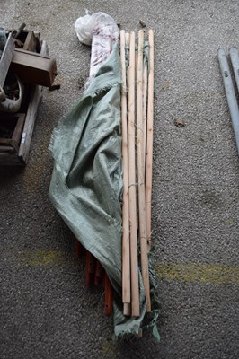 Lot 221 - Large quantity of broom handles