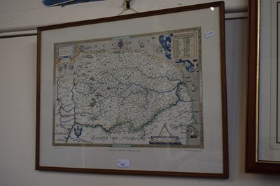 Lot 737 - Map of Norfolk