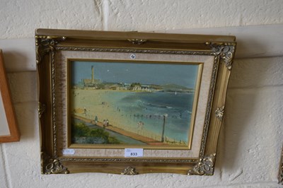 Lot 833 - Yacht Race, oil on canvas, framed