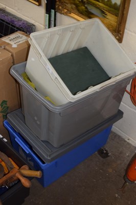 Lot 853 - Quantity of plastic storage tubs