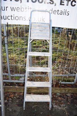 Lot 236 - Aluminium step ladder