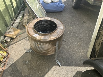 Lot 881 - Washing machine drum/fire pit