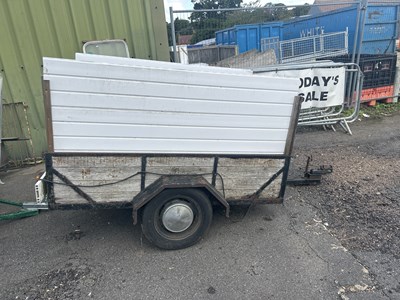 Lot 885 - Two wheeled trailer