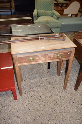 Lot 288 - Georgian faded mahogany side table, for repair