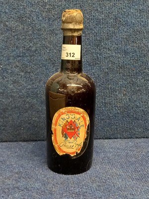 Lot 312 - A single bottle of Bass 'Kings Ale', February...