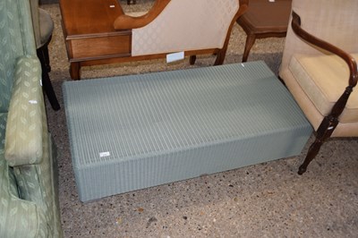 Lot 310 - Modern woven coffee table or stool, 117cm wide