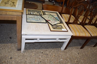 Lot 325 - Modern Chinese painted coffee table