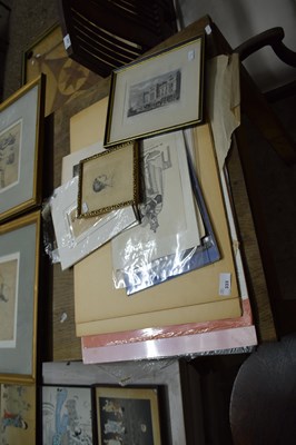 Lot 333 - Group lot - various assorted loose and framed...