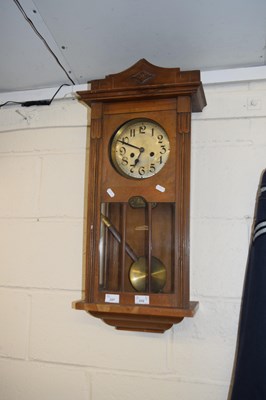 Lot 227 - Early 20th Century wall clock