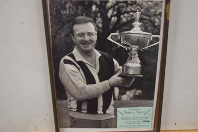 Lot 49 - Dennis Taylor, black and white photographic...