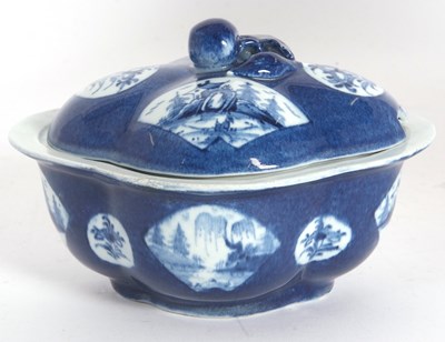 Lot 84 - A rare Bow porcelain tureen and cover c.1765...