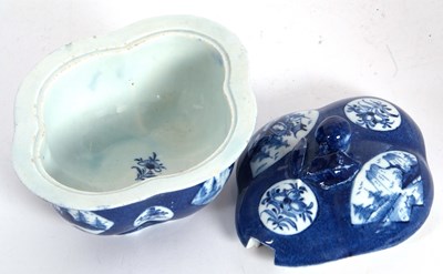 Lot 84 - A rare Bow porcelain tureen and cover c.1765...