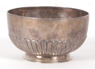 Lot 8 - A Victorian small silver pedestal bowl, the...